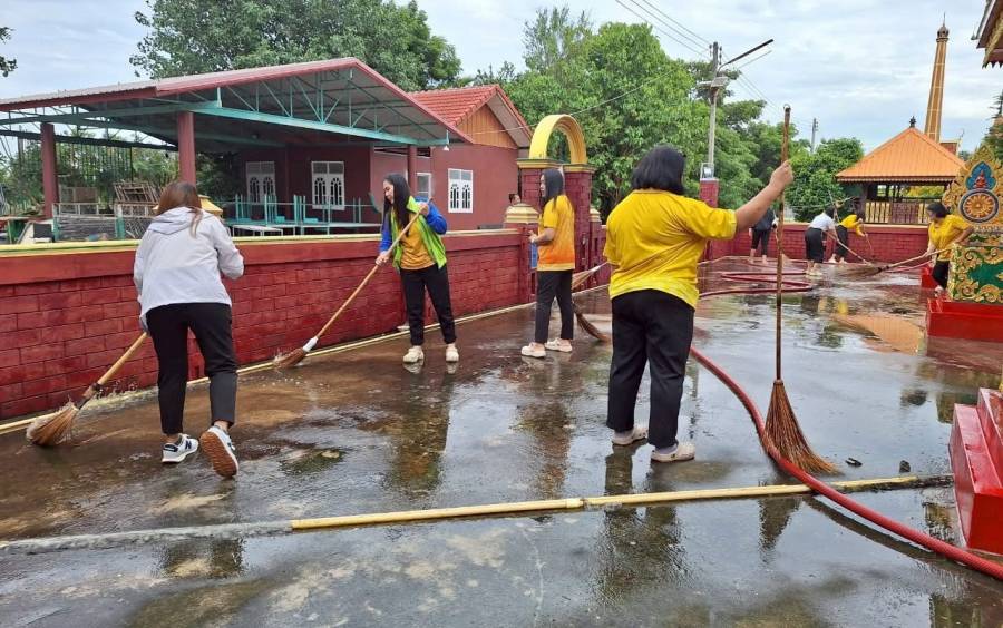 กิจกรรม “รวมพลังสร้างสัปปายะสู่วัดด้วยวิถี 5ส (Big Cleaning Day)”